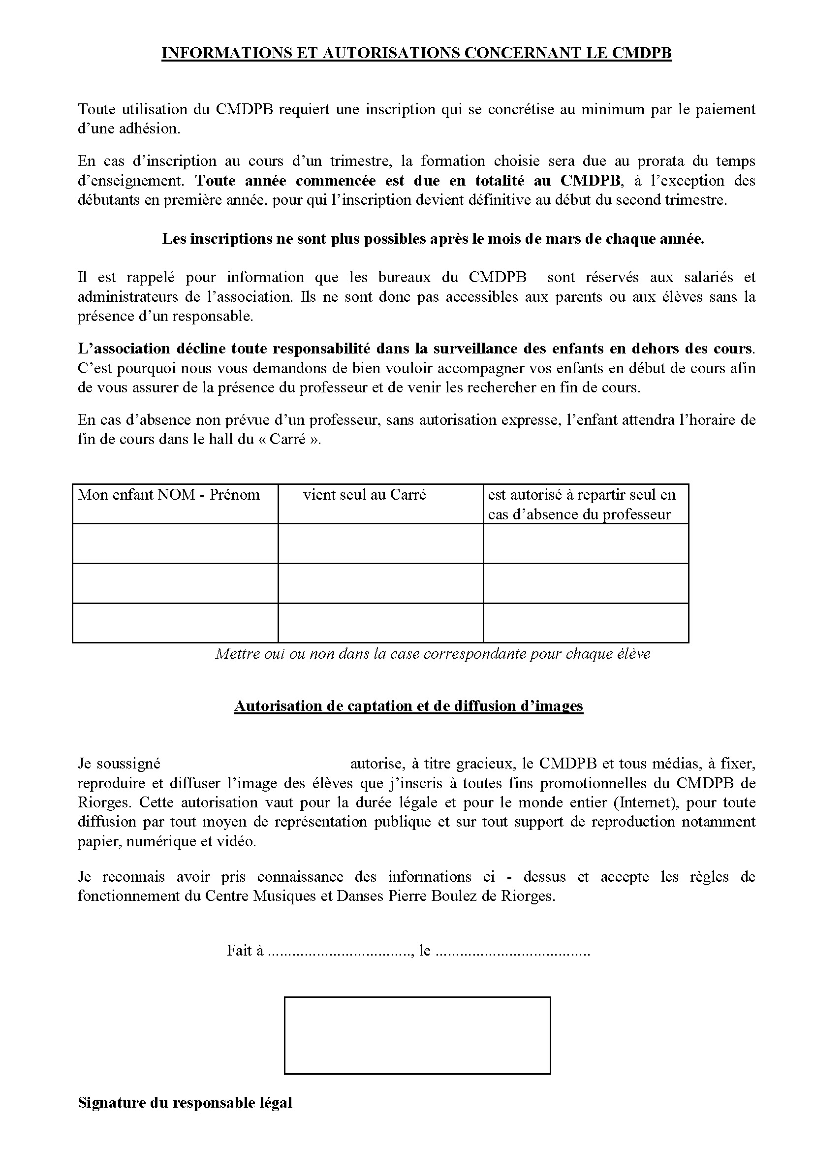 Inscription danse, Verso dern version